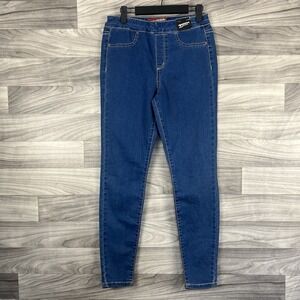 Arizona Jean Co Jeans Jeggings Womens 7 Blue Skinny‎ Medium Wash High Rise Denim